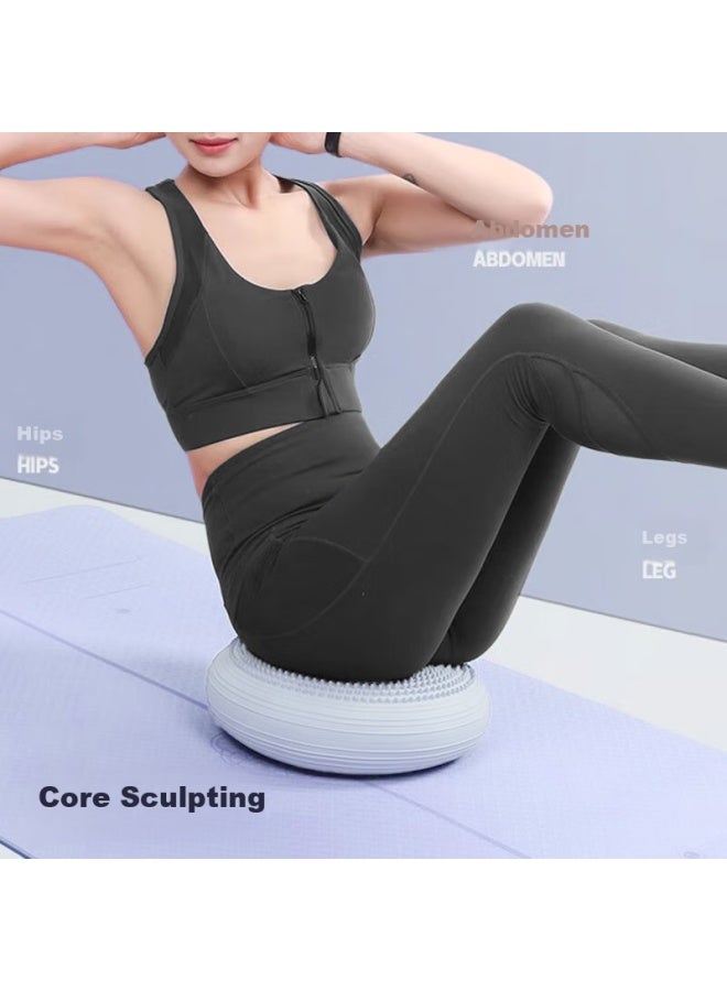 Dweck Dewike Yoga Balance Pad Air Cushion Rehabilitation Training Children's Balance Board Foot Massage Ball Foot Ankle Exercise Equipment  - Image 1