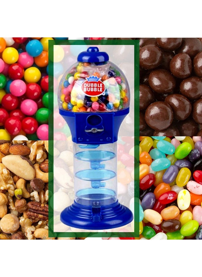 PlayO PlayO 18" Big Spiral Gumball Machine Toy - Includes Aprox 113 Gum Balls - Kids Dubble Bubble Twirling Style Candy Dispenser - Birthday Parties, Novelties, Party Favors and Supplies (Blue, 18")  - Image 2