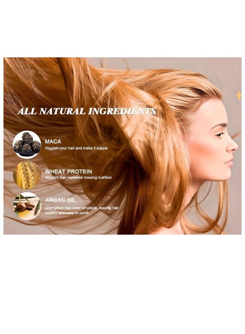 كارسيل علاج الشعر بالكولاجين من كارسيل، إصلاح عميق، ترطيب عميق، زيت الأرغان، قناع الشعر بالكولاجين، للشعر الجاف التالف، جميع أنواع الشعر، 16.90 أونصة، 500 مل - Image 4