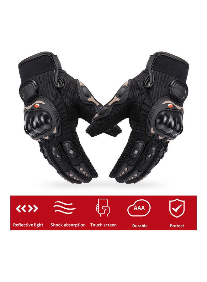 NIBEMINENT 1-Pair Men’s Motorcycle Gloves  - Image 4