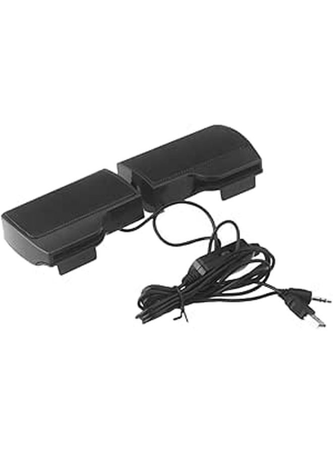 USB Clip On Computer Speaker Portable Wired Sound For Desktop Monitor Home Office - Image 1