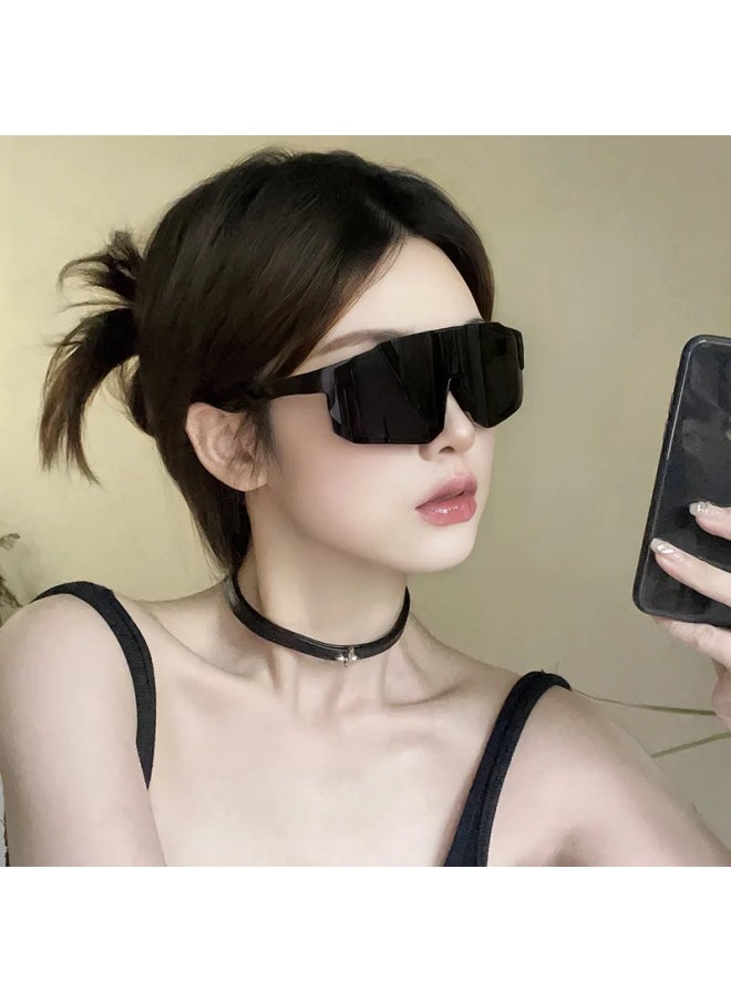 Generic - New Cycling Glasses Man Mountain Bike Bicycle Sport Cycling Sunglasses MTB Cycling Eyewear Woman For Travel Gafas De Sol-Lenses Color:D-Frame Color:1PC - Image 1