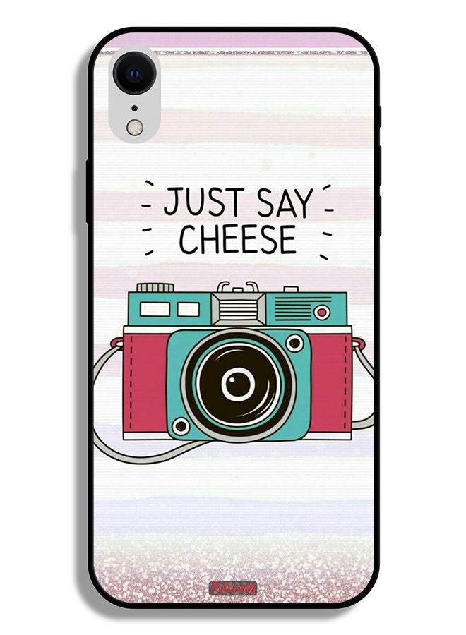 Tolwak Apple iPhone XR Protective Case Just Say Cheese - Image 2
