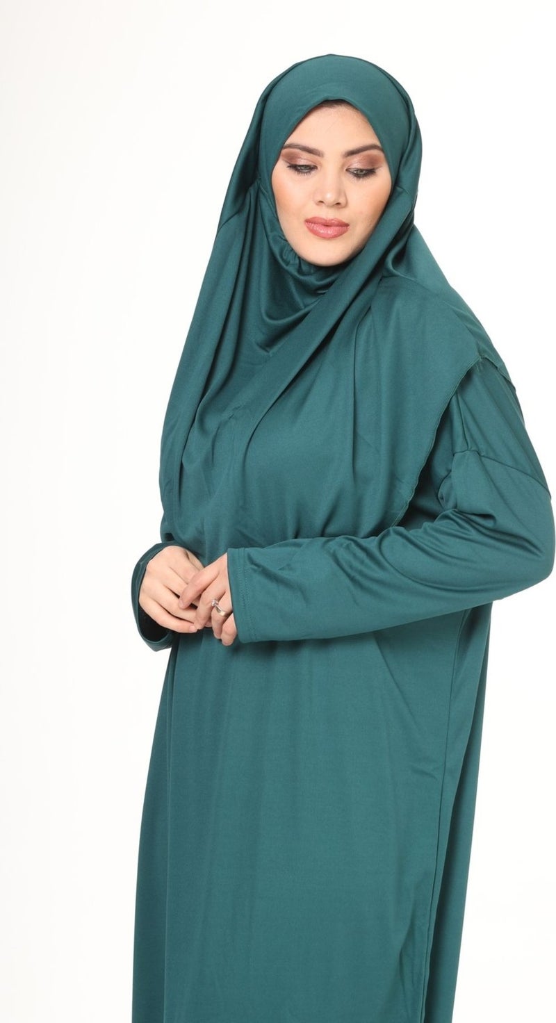 Bluence One Piece Easy to Wear Hijab Dress Carrying Pouch - Image 2