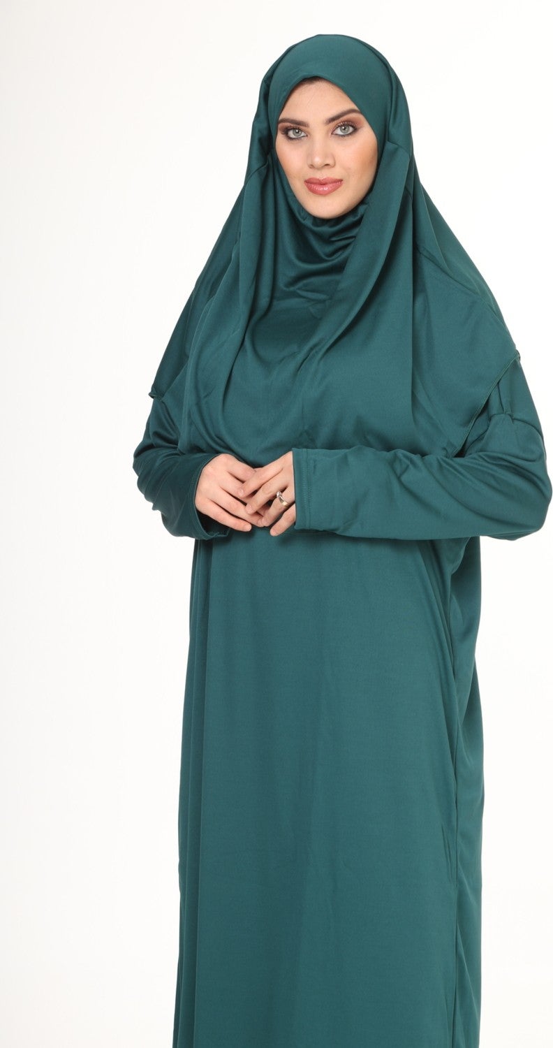 Bluence One Piece Easy to Wear Hijab Dress Carrying Pouch - Image 1