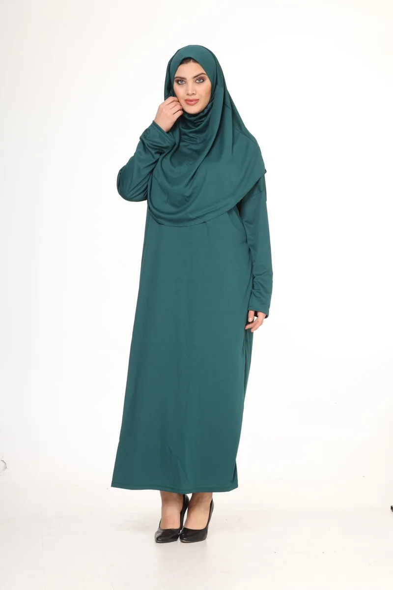 Bluence One Piece Easy to Wear Hijab Dress Carrying Pouch