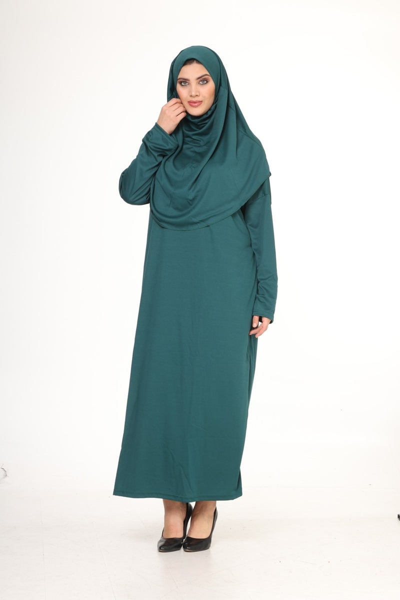 Bluence One Piece Easy to Wear Hijab Dress Carrying Pouch - Image 4
