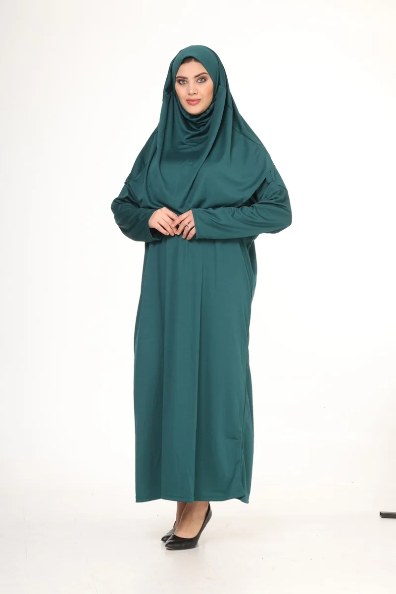 Bluence One Piece Easy to Wear Hijab Dress Carrying Pouch