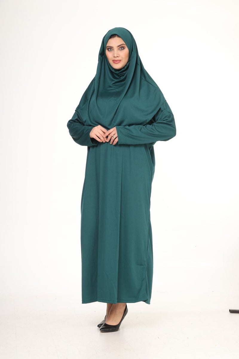 Bluence One Piece Easy to Wear Hijab Dress Carrying Pouch - Image 5