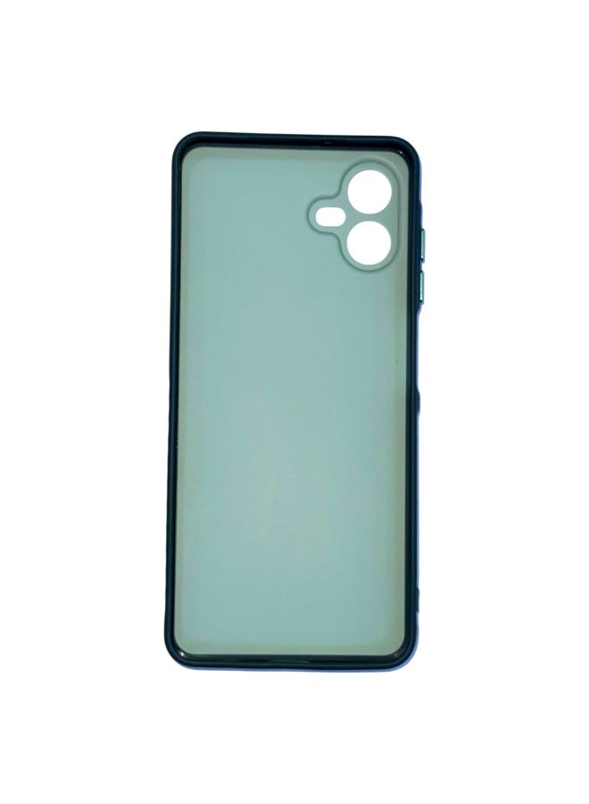 Cartoon Characters Phone Case with Camera Protection for Samsung A07, Green - Image 2