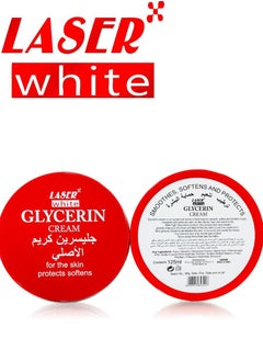 LASER WHITE Original Glycerin Cream for Moisturizing and Protecting the Skin 125ml 