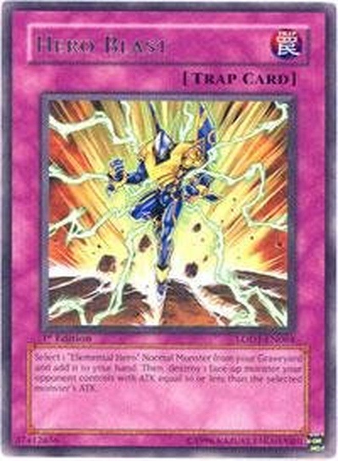 Yu-Gi-Oh! - Hero Blast (LODT-EN064) - Light of Destruction - Unlimited Edition - Rare