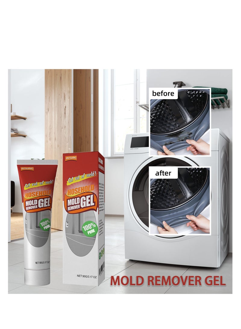 Household Mold Stain Cleaner Gel, Wall, Bathroom, Kitchen, White Wall Mold Remover, Mold Stain Removal Gel, Stains, Household Cleaning, Stains, Mold