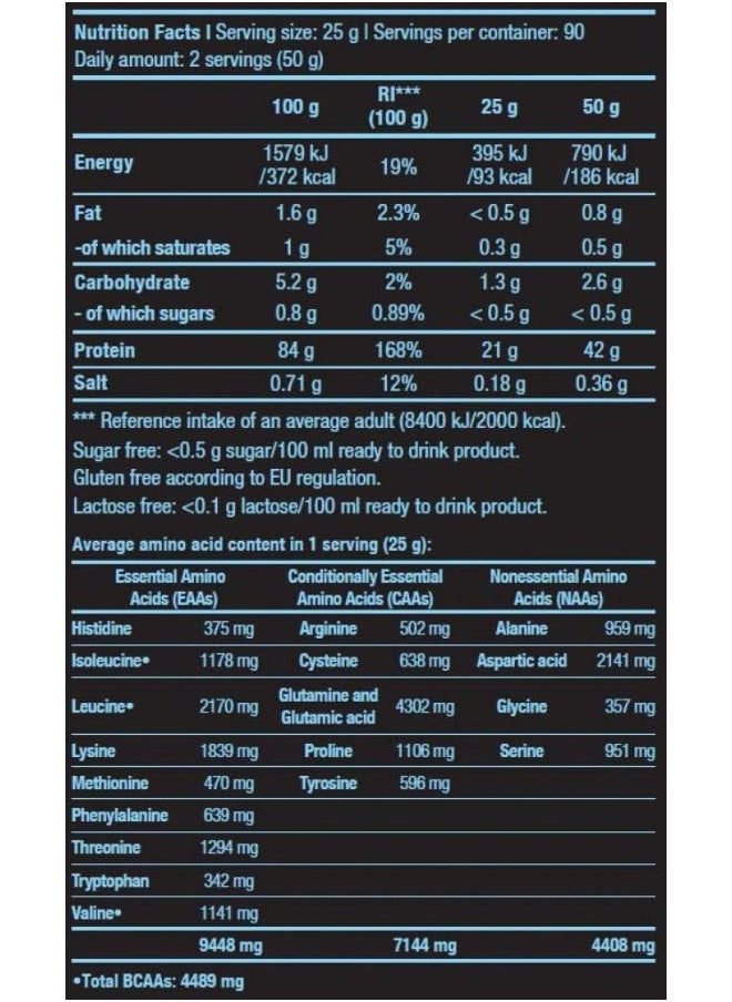 BioTechUSA Biotech USA ISO WHEY Zero Protein Isolate 908g Banana  - Image 2
