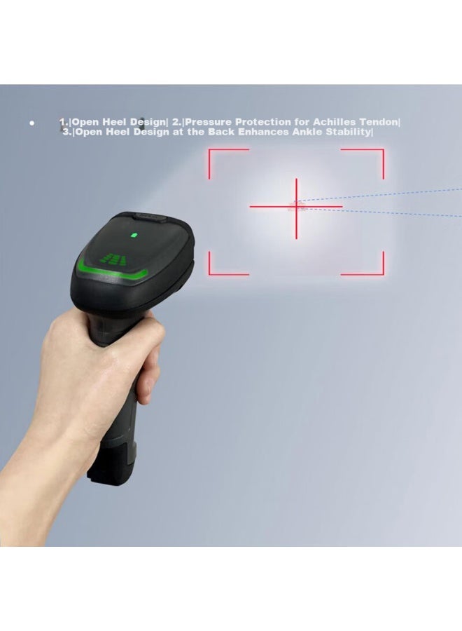 Seuic Hs325dp Wireless High-precision Industrial Barcode Scanner, Qr Code Reader, Metal Laser Engraving And Silk Printing High-density Reflective Code Dpm Lens Electronic Manufacturing - Image 3
