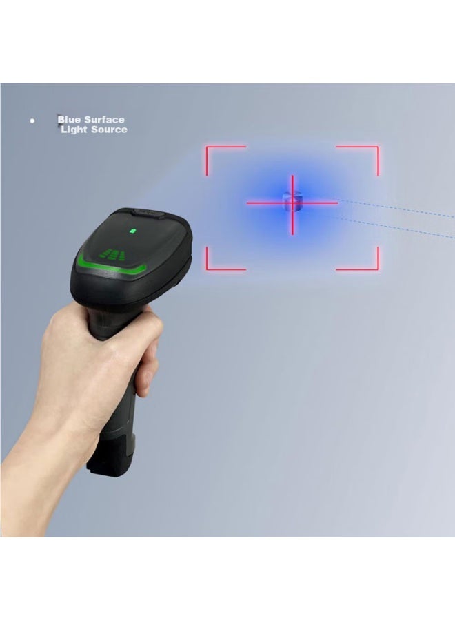 Seuic Hs325dp Wireless High-precision Industrial Barcode Scanner, Qr Code Reader, Metal Laser Engraving And Silk Printing High-density Reflective Code Dpm Lens Electronic Manufacturing - Image 2