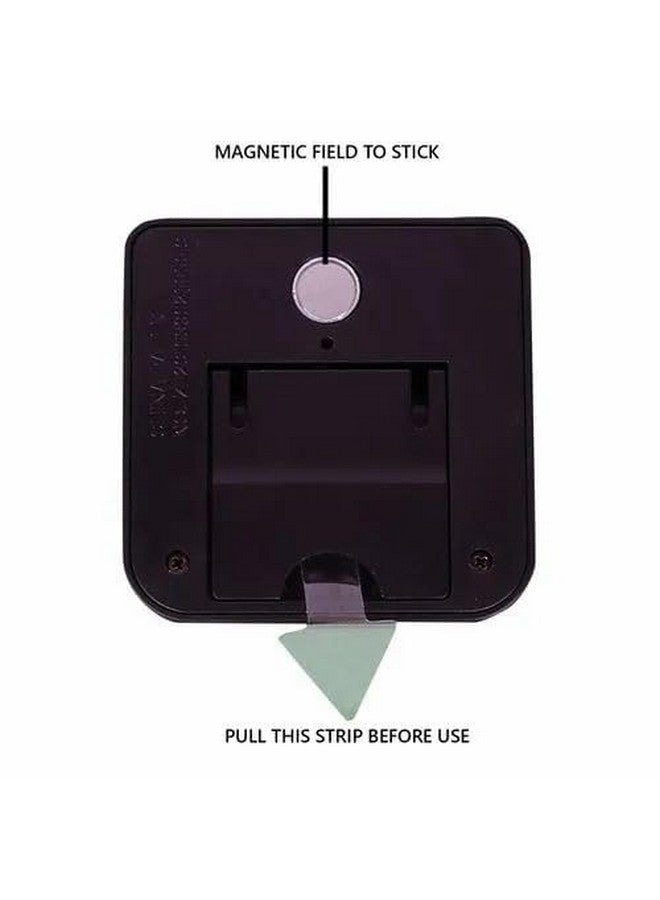 رويالز ساعة مكتب بلاستيكية من رويالز (ساعة رقمية 1826)، باللون الأسود (1.5 عرض × 2.0 طول × 1.2 ارتفاع سم) - Image 5