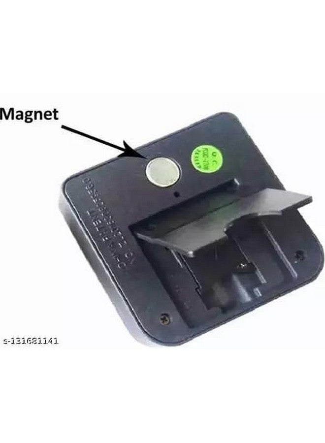 رويالز ساعة مكتب بلاستيكية من رويالز (ساعة رقمية 1826)، باللون الأسود (1.5 عرض × 2.0 طول × 1.2 ارتفاع سم) - Image 4