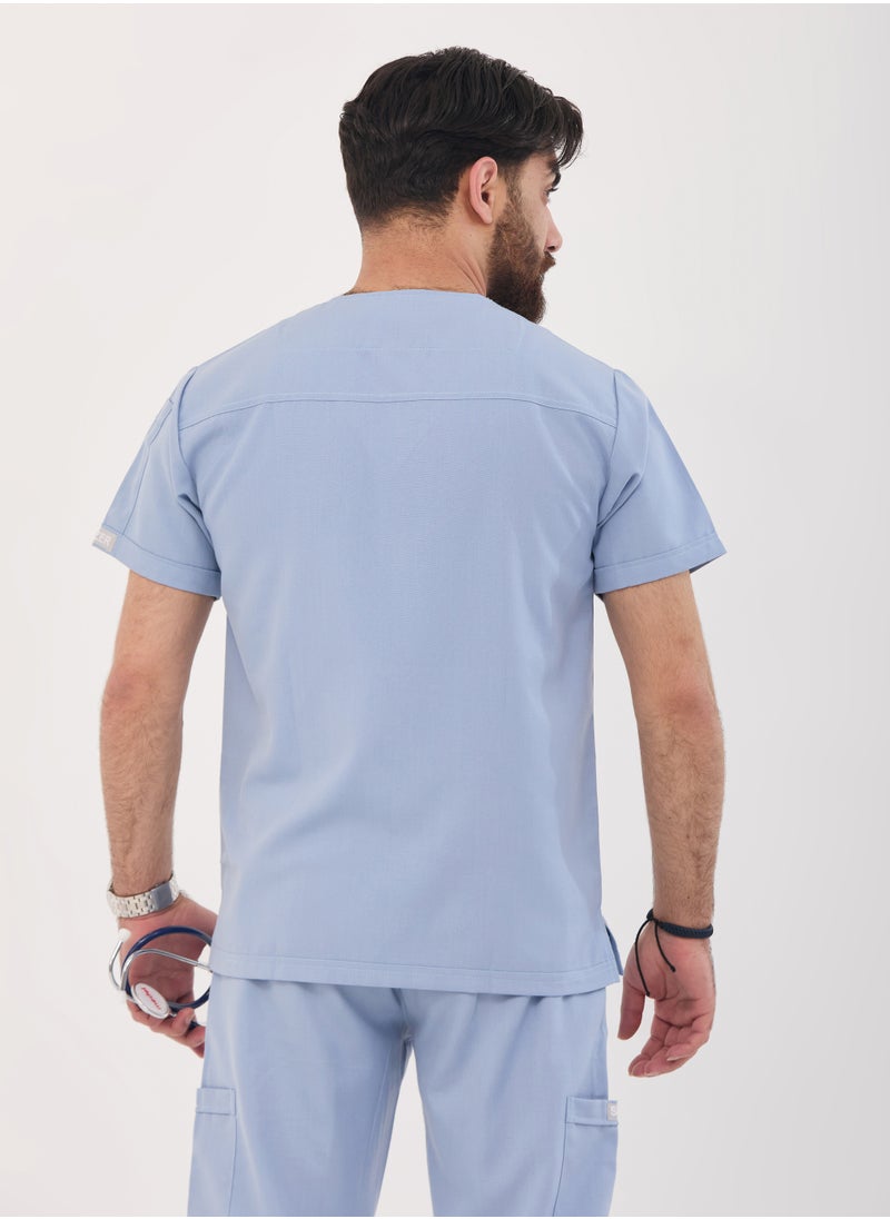 sezer - Caesar Scrub for Men - Strength and comfort in a cottonh GRAY design that fits you all day long - Image 1
