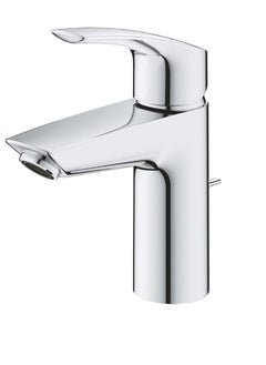Grohe GROHE Eurosmart Basin mixer 1/2" | S-Size | With Pop-up Waste Set 1 1/4" | Water Saving | Chrome | GR33265003  - Image 2