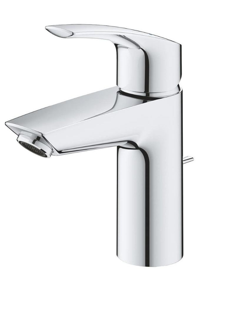 جروهي GROHE Eurosmart Basin mixer 1/2" | S-Size | With Pop-up Waste Set 1 1/4" | Water Saving | Chrome | GR33265003  - Image 2