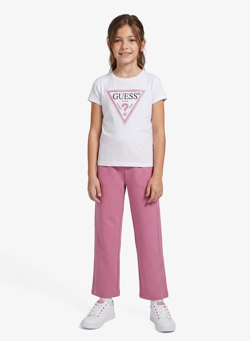 GUESS Kids Open Hem Sweatapants - Image 1