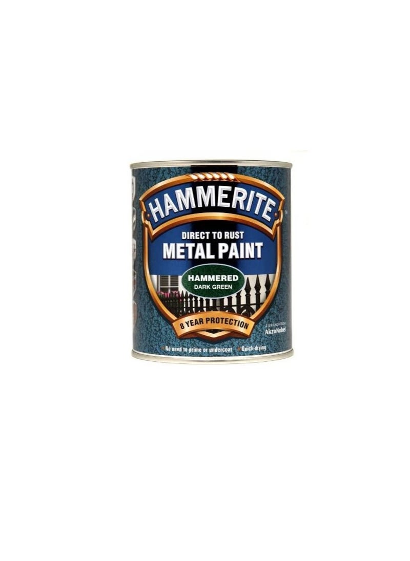 Hammerite Metal Paint Hammered Dark Green 750ml - pzsku/ZE79BBF797741DC9CF452Z/45/_/1658140759/1a9b6dbf-63a0-4644-843c-fff4e83732c9