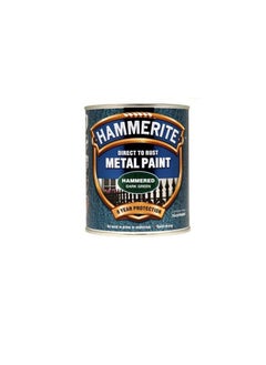 Hammerite Hammerite Metal Paint Hammered Dark Green 750ml  - Image 1