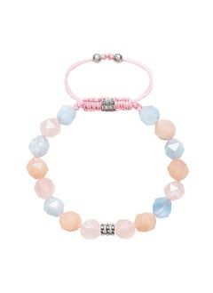 AWNL Women's Beaded Drawstring Bracelet with Morganite Gift for Women Wife Girlfriend  - Image 5