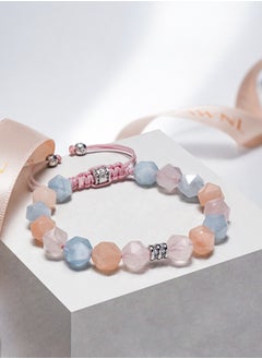 AWNL Women's Beaded Drawstring Bracelet with Morganite Gift for Women Wife Girlfriend  - Image 4