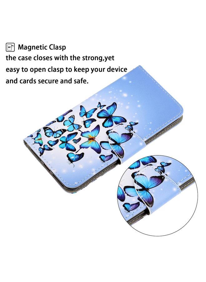 S-TOP Case For Samsung Galaxy A02 3D Colored Drawing Horizontal Flip Leather Phone Case with Holder & Card Slots & Wallet - Image 4