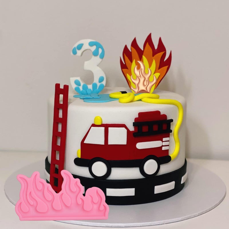 Xcake Lcook Fire Flame Clay Silicone Mold  Native American Indians Axe Feather Arrow Fondant Mold for Cake Decoration Cupcake Topper Chocolate Candy Sugar Craft Gum Paste - Image 5