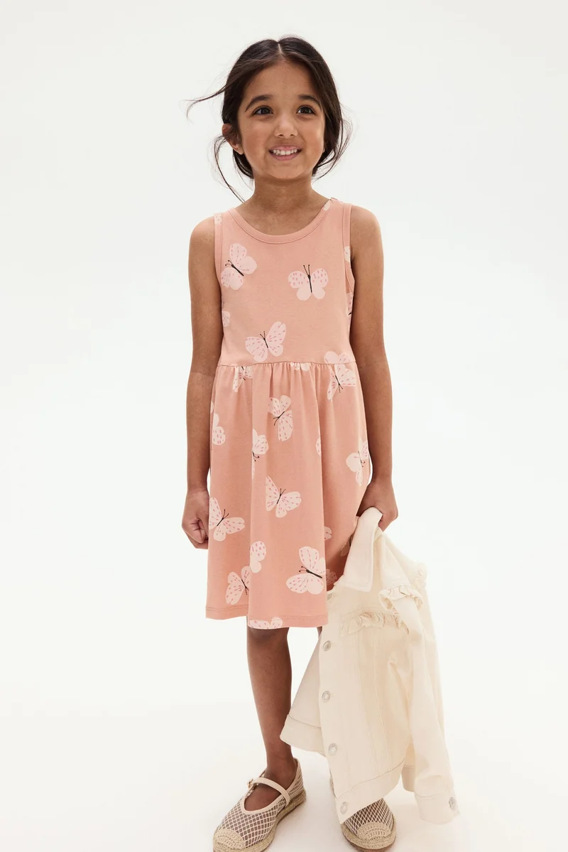 H&M Patterned cotton dress