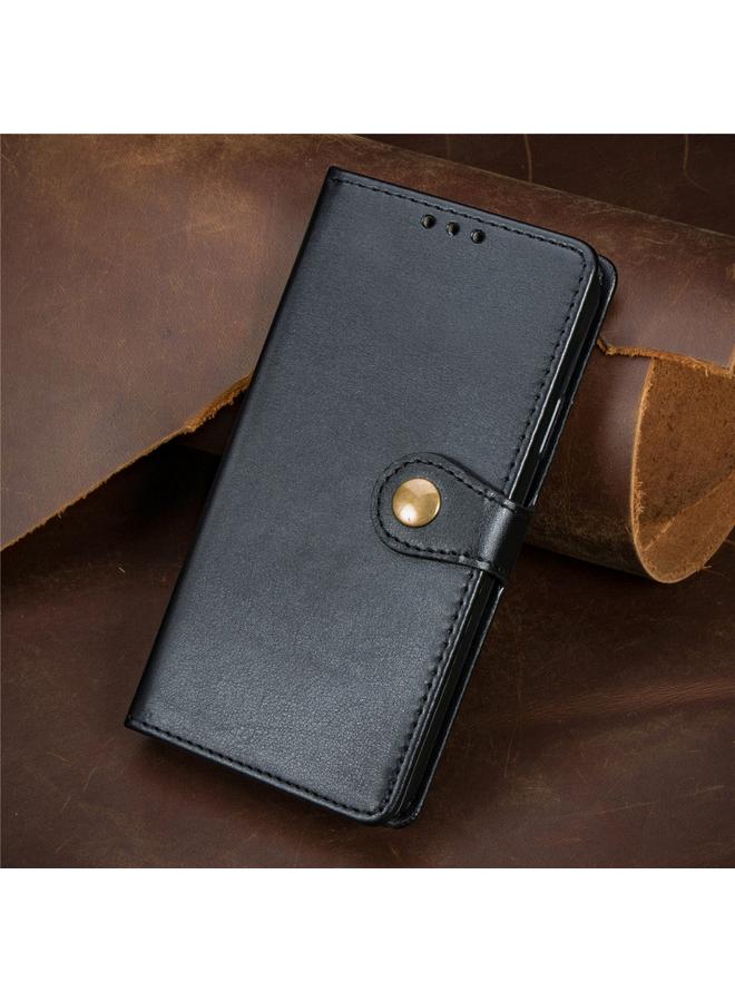 erorex Case For Motorola One Fusion Plus Retro Solid Color Leather Buckle Phone Case with Lanyard & Photo Frame & Card Slot & Wallet & Stand Function - Image 2