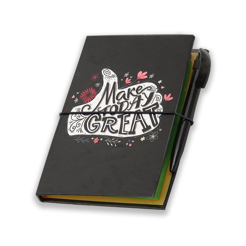 Moaae Mopo MOMP Memo Pad with Sticky Notes | Flags | Neon Sticky Notes Gift for Men - Image 5