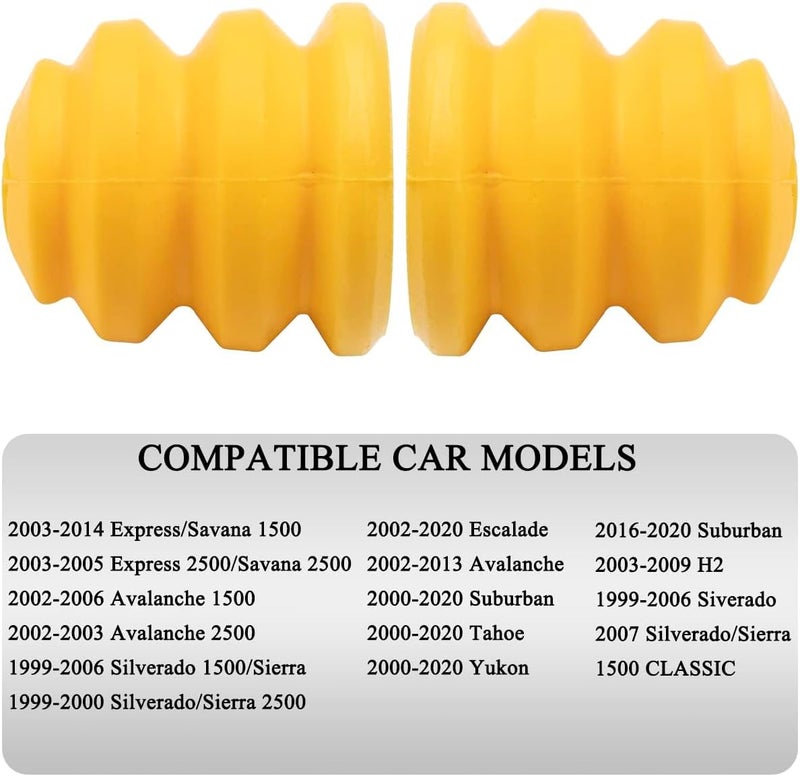 NFSpeeding Control Arm Bumpers for Silverado and Tahoe - Image 5