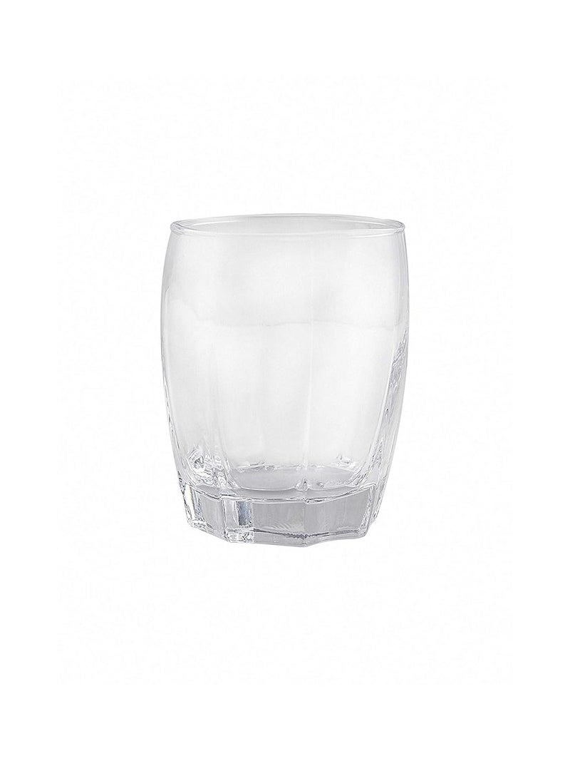 Goodhomes Glass Juice Tumbler Set of 6pcs Clear 6 Cup - Image 2