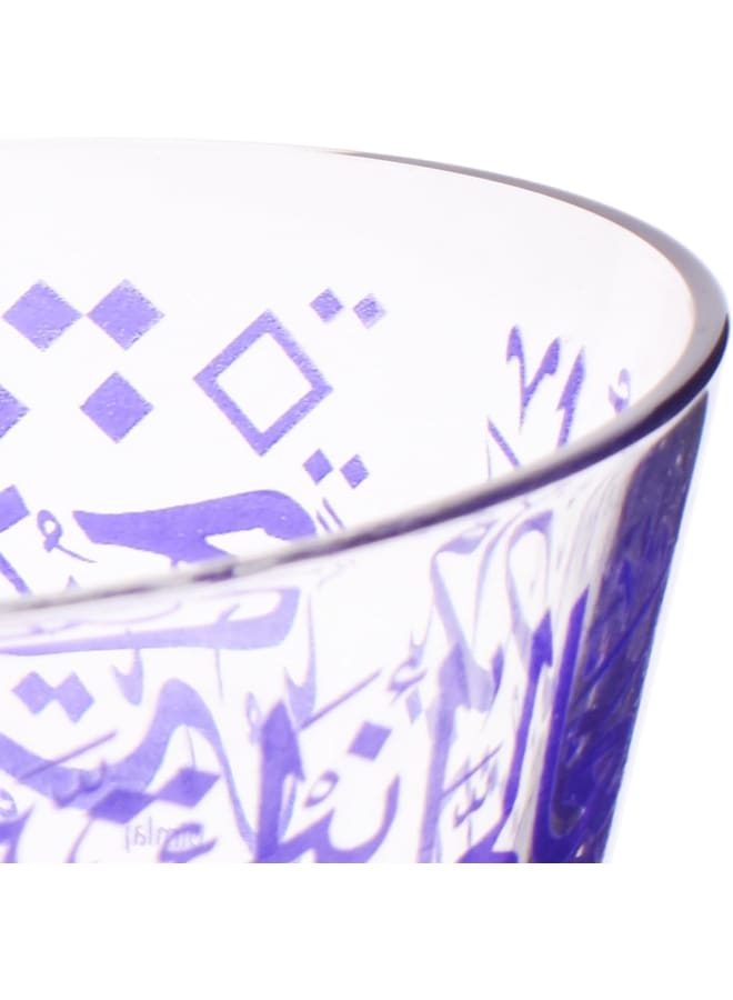 Dimlaj Orchid Bowl, Small, Purple - Image 3