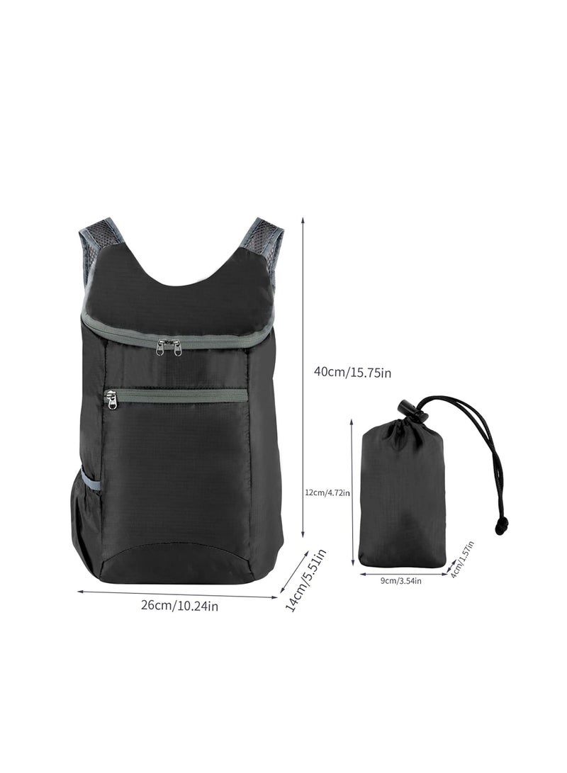 NIBEMINENT Ultra Lightweight Foldable Backpack, Small Water Resistant Rucksack Travel Daysack for Outdoor Sport Travelling Walking Hiking Camping Biking  - Image 5