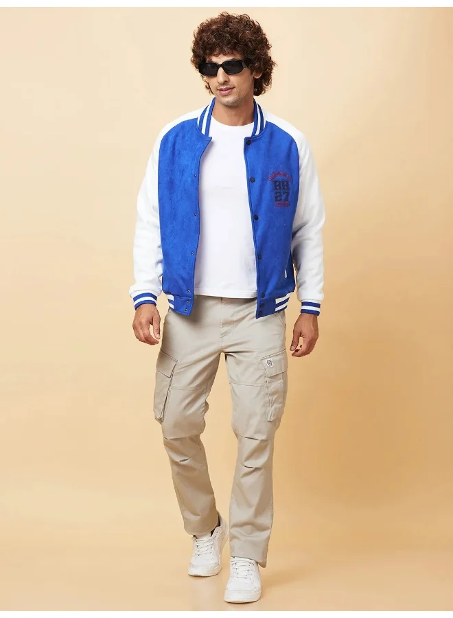 بيينغ هيومان Mens Blue Long Sleeve Jackets