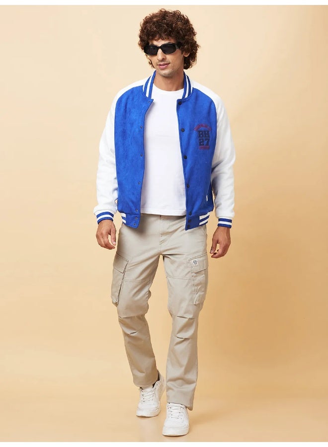 Being Human Mens Blue Long Sleeve Jackets - Image 2