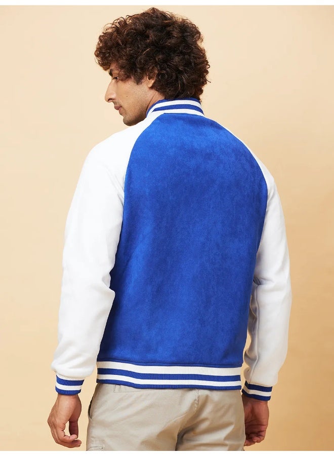 Being Human Mens Blue Long Sleeve Jackets - Image 3