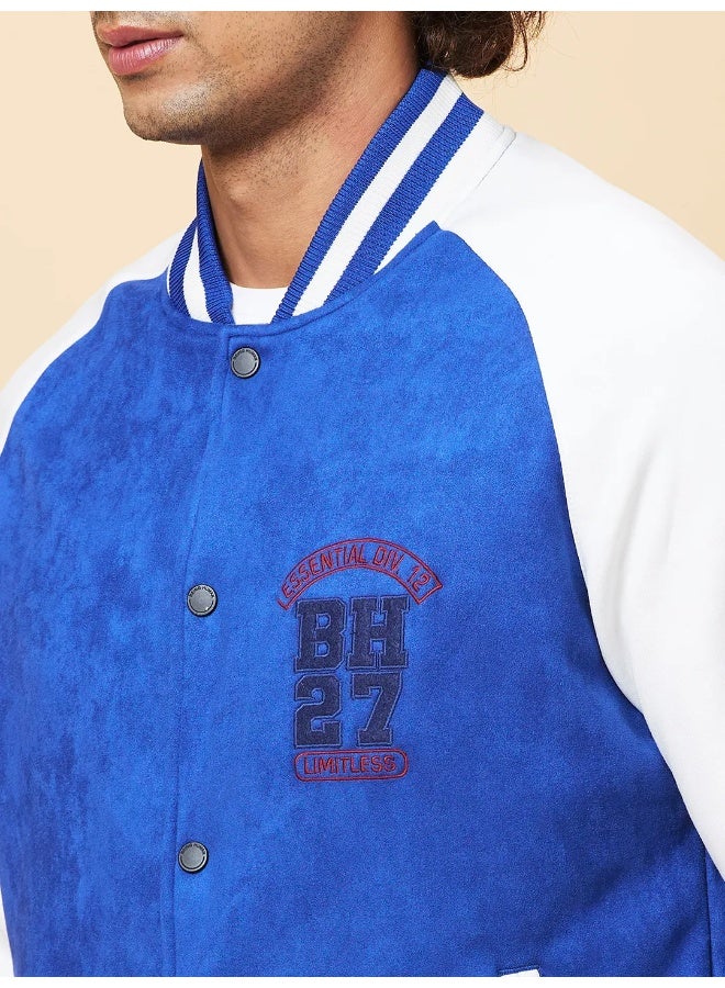 Being Human Mens Blue Long Sleeve Jackets - Image 5