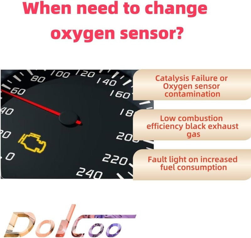 DOICOO 13100 234-4005 234-4076 Oxygen O2 Sensor Fit for Dodge Jeep Chrysler- Ram Sebring Caravan Dakota Cherokee TJ Voyager 2344005 2344076 13123,1995 1996 1997 1998 1999 2000 2001,Upstream - Image 5