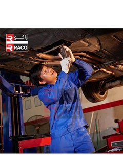 RACO RACO Industrial Coverall Long Sleeves Pre-Shrunk 190GSM 100% Twill Cotton  L  - Image 3