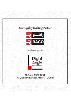 RACO RACO Industrial Coverall Long Sleeves Pre-Shrunk 190GSM 100% Twill Cotton  L  - Image 4