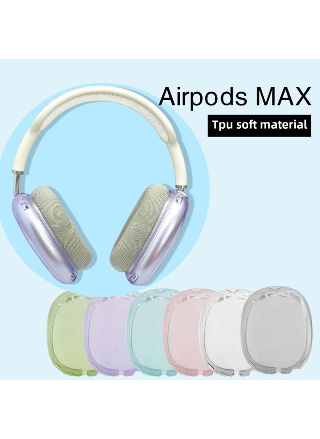 Generic - AirpodsMax Apple Headset Protective Cover For Apple Headset TPU Transparent Soft Shell Headset-Color:Transparent-Model:Applicable To Airpods Max - Image 1