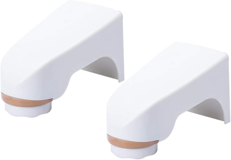 comfrt Soap Saver Case 2Pcs Magnetic Soap Holder Wall Mounted Soap Box Hanging Soap Bar Rack Soap Dish Container for Bathroom Shower Kitchen (White) Soap Stand - Image 2