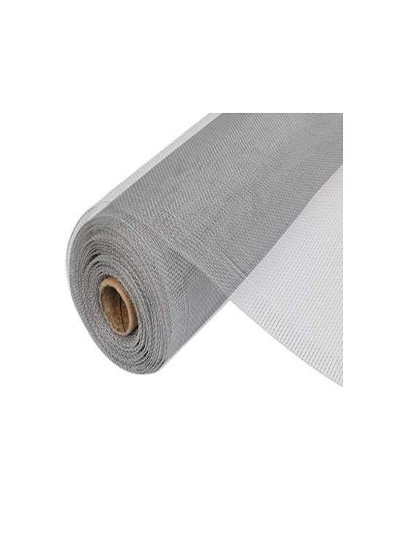 Generic Custom Fiber Fly Insect Net Anti Mosquito Bug For Windows Doors And Patio Premium Pet Screen Net Barrier Invisible 2.5 Meter 4 Feet  - Image 1