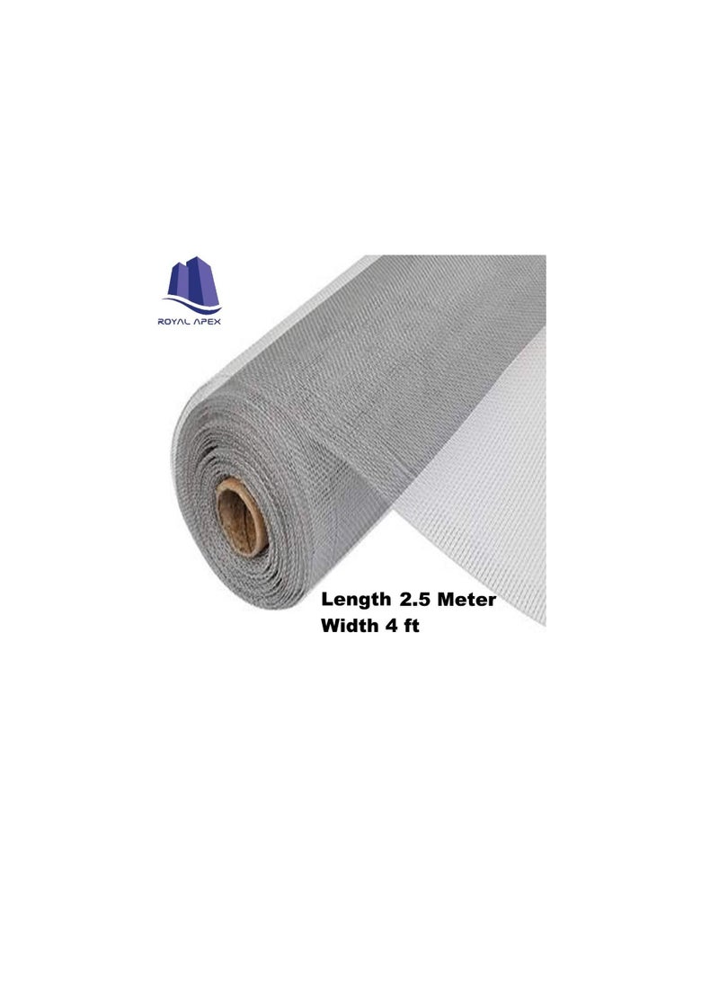 Generic Custom Fiber Fly Insect Net Anti Mosquito Bug For Windows Doors And Patio Premium Pet Screen Net Barrier Invisible 2.5 Meter 4 Feet  - Image 3